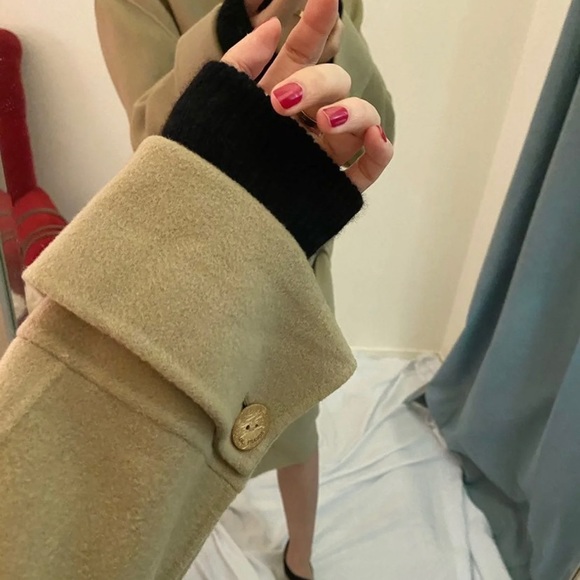 SOLD-LOW PRICE New with Tag! 2-piece 100% Wool Skirt Coat - Picture 3 of 7